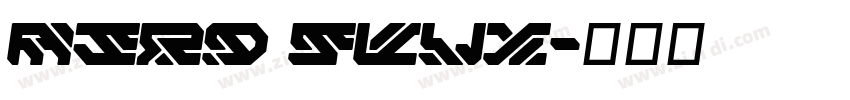 Aero Flux字体转换
